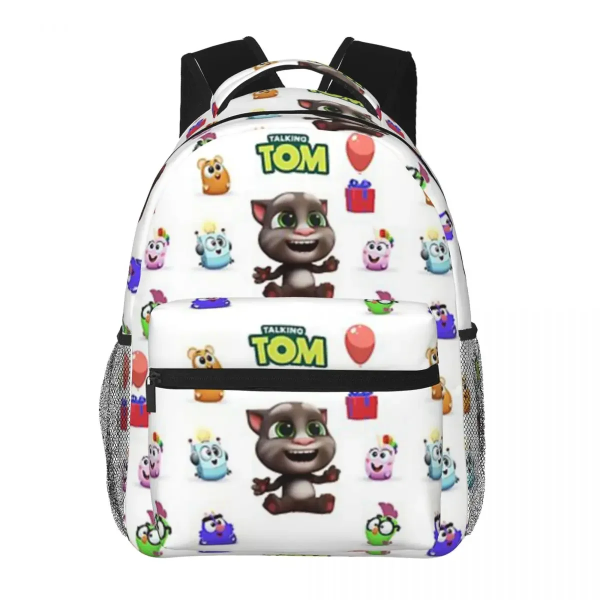 Милый рюкзак Talking Tom Baby And Friends для мужчин и женщин, модный студенческий деловой рюкзак, сумка на плечо для колледжа, 16 дюймов
