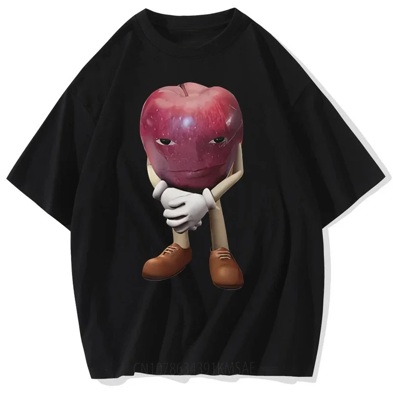 Модная футболка Kaos katun kualitas tinggi pria atasan lengan pendek kasual Retro dengan Meme uniseks хлопковая потертая футболка