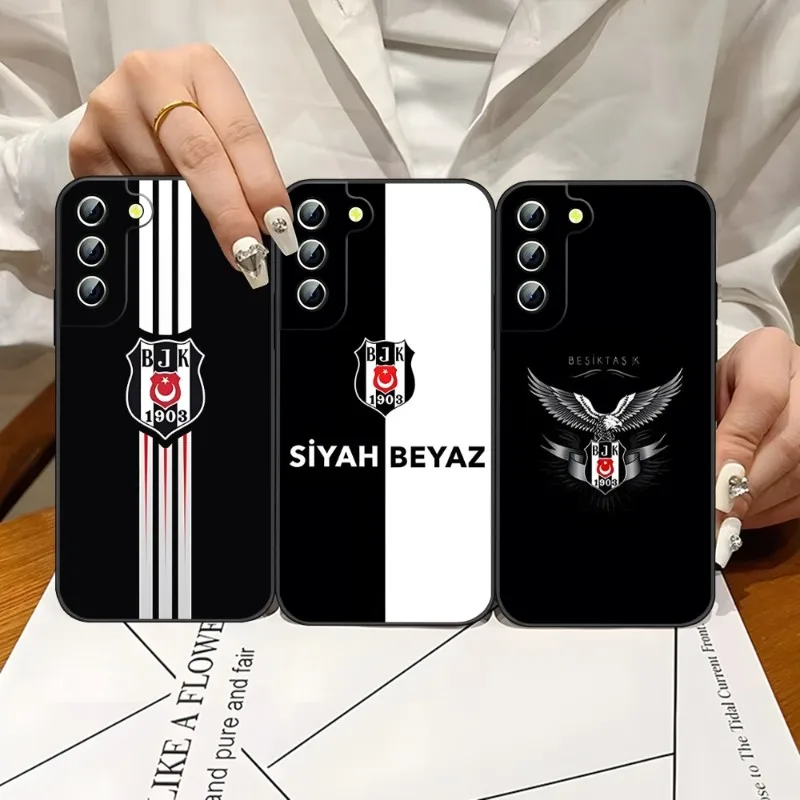 Модный чехол для телефона Besiktas BJK для Samsung Galaxy S23 S21 S22 S20 S30 Ultra Fe S10 S8 S9 Note 20 10 Pro Plus, задняя крышка