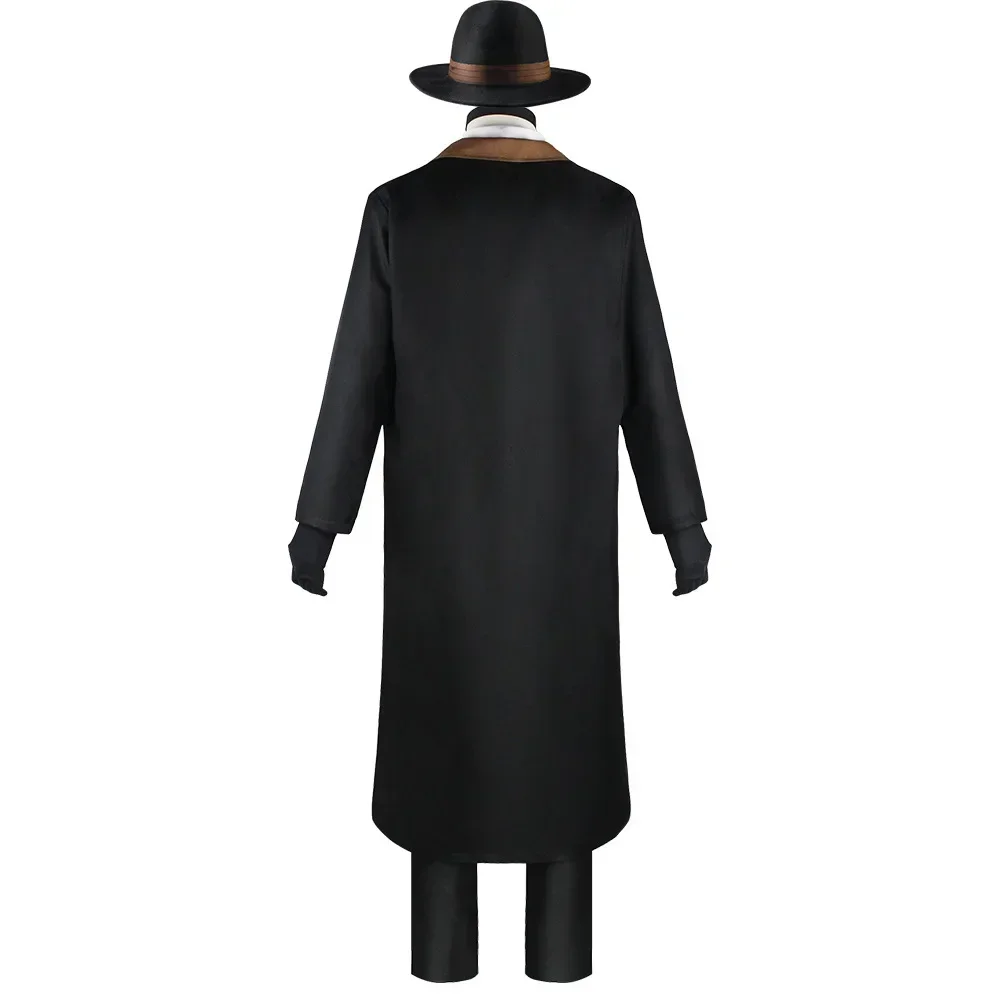 Аниме Bungou Stray Dogs Nakahara Chuuya Косплей Костюм Шляпа Перчатка Куртка Брюки Костюм Хэллоуин Рождественская Вечеринка Одежда