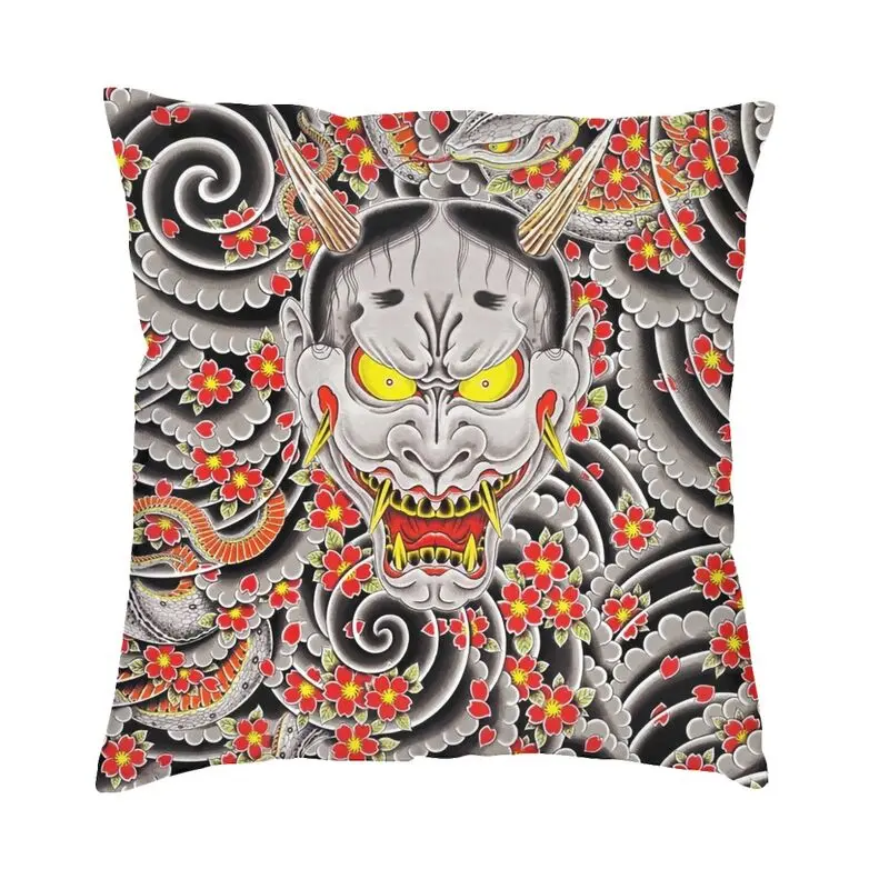 Чехол для подушки Goro Majima's Hannya, двухсторонний принт, напольная наволочка Yakuza для гостиной, крутая наволочка, декоративная домашняя наволочка