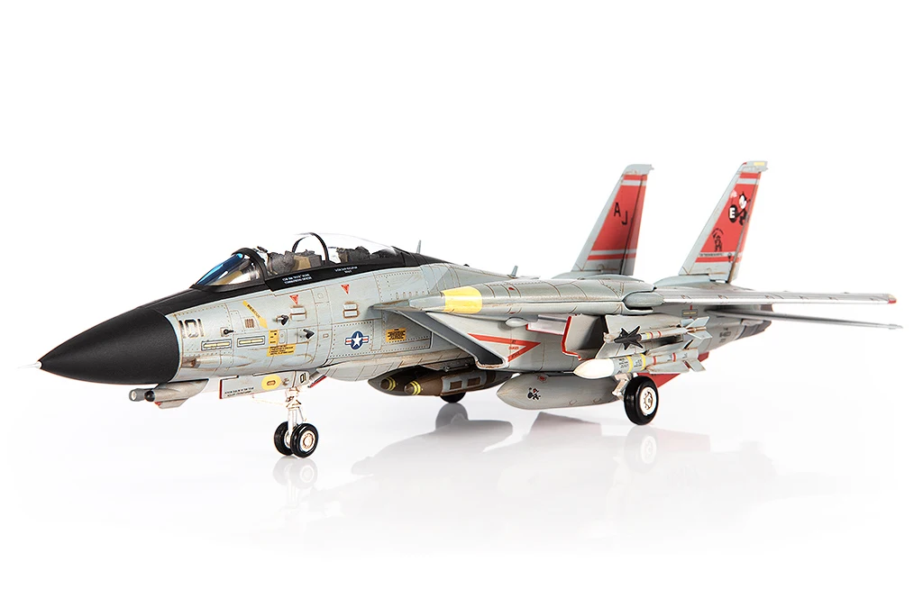 Фото JCW 1/72 Модель истребителя US F-14D VF-31 Squadron 2006 (последний полет) Коллекционная модель из сплава №4