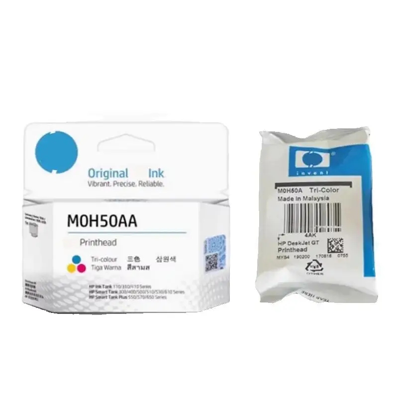 Оригинальная цветная печатающая головка HP M0H50A для Smart Tank 508 511 518 519 510 531 538 618 678 728 599 672 726 215 струйная печатающая головка