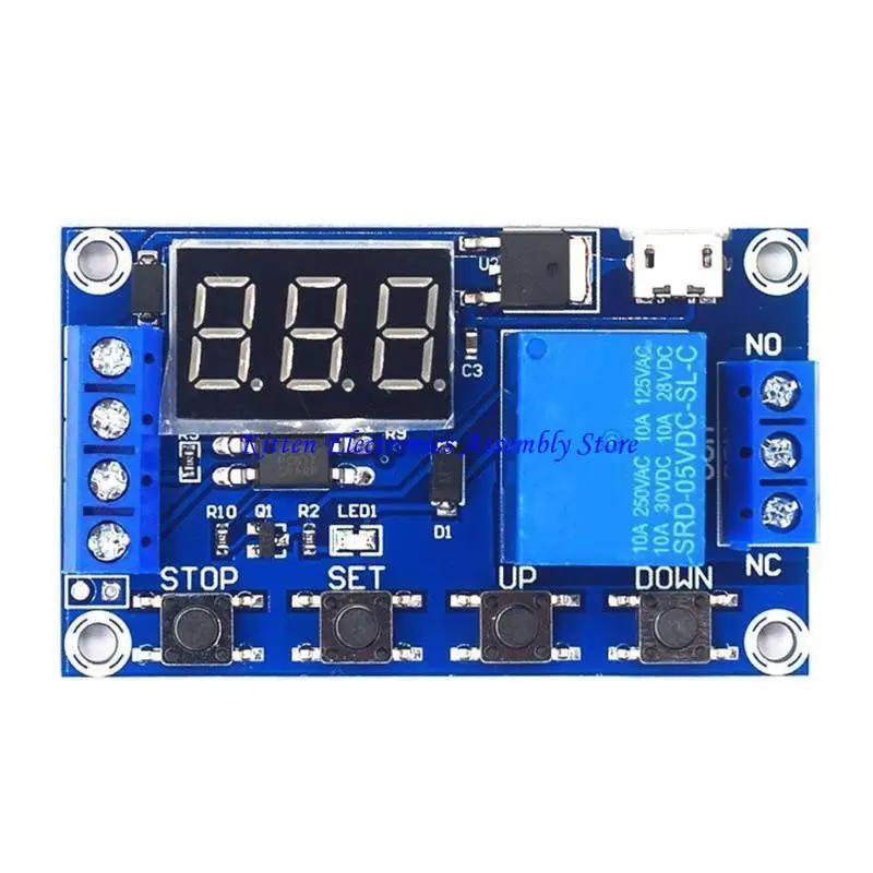 Фото 96GD MultiModes DC6-30V Timer Relaymodule модуль таймера для точной задержки и циклирования №3