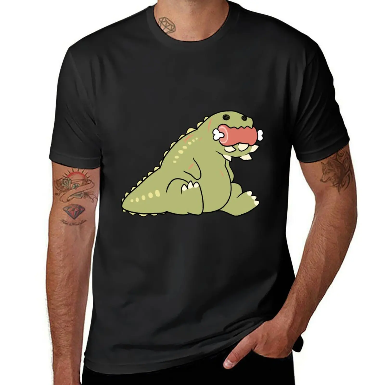 Deviljho, футболка с закусками, топы, индивидуальный дизайн, ваш собственный Принт животного для мальчиков, мужские футболки