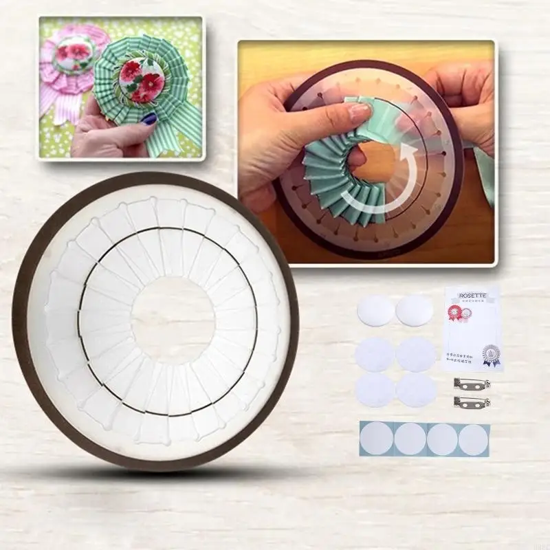 Фото H9EC DIY ROSETT BROHCH №4