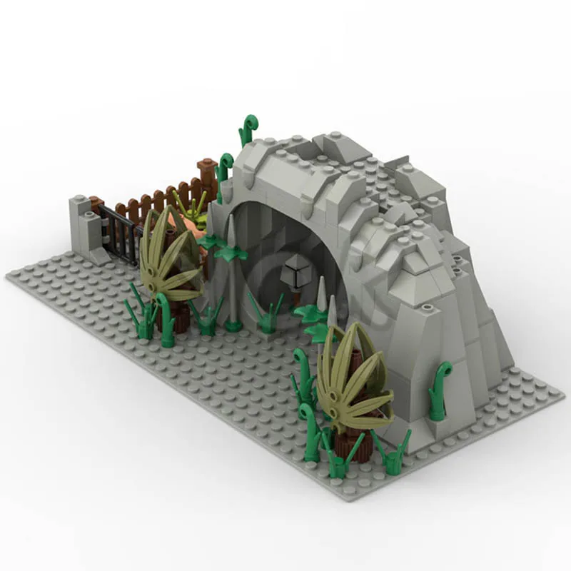 Фото Детали MOC для творчества, детали для сборки растений, фруктовых деревьев, свиней, ферм, пещер, курятник, игрушечные строительные блоки с изоб... №3