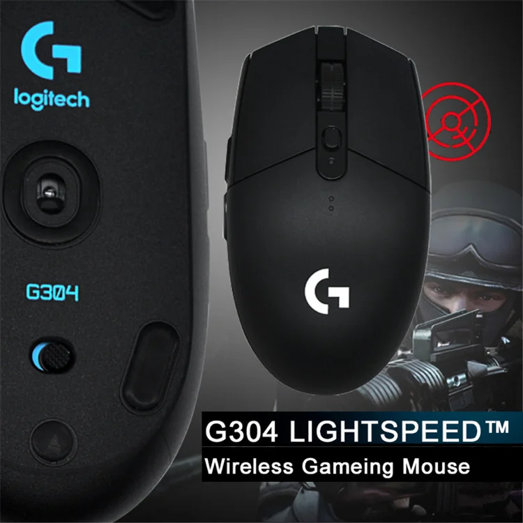 Фото Мышь Logitech G304 / G305/G102 игровая беспроводная, 12000DPI №3