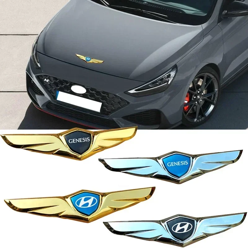 Автомобильная наклейка на переднюю крышку капота, наклейка с эмблемой I40 Accent IX35 Kona I20 I30 I10 Tucson Elantra Sonata Azera