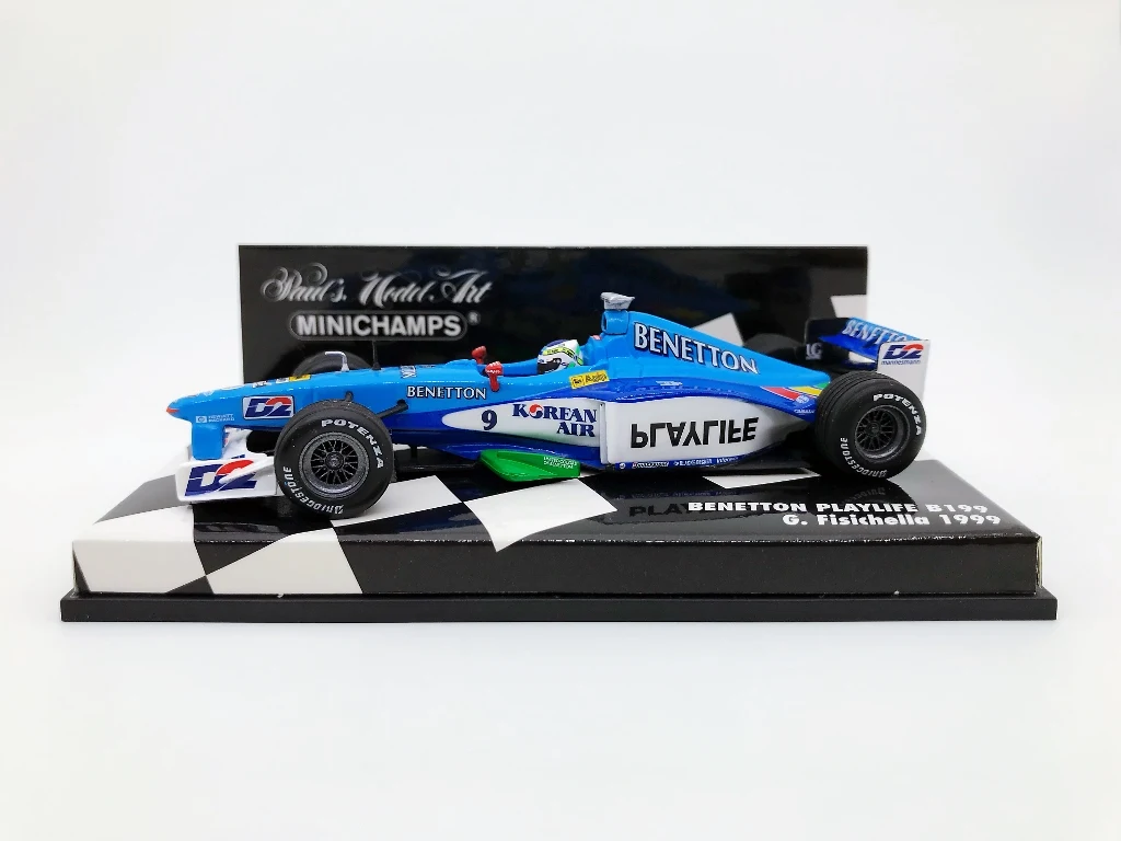 Фото Миниатюрная модель автомобиля в масштабе 1:43, F1, B199, 1999 №2