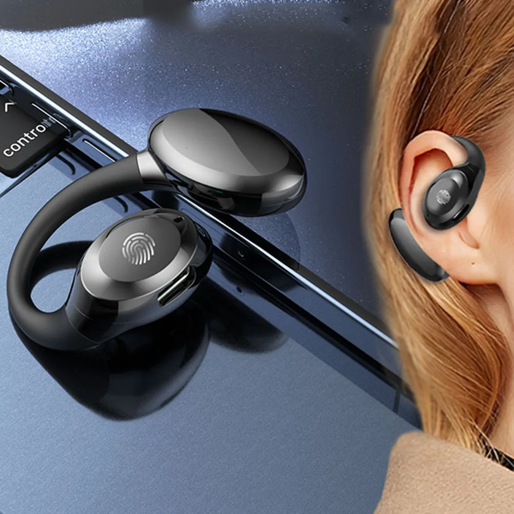 Bluetooth-наушники, подвесные наушники-вкладыши с шумоподавлением, беспроводная стерео музыкальная спортивная гарнитура для делового вождения GD06