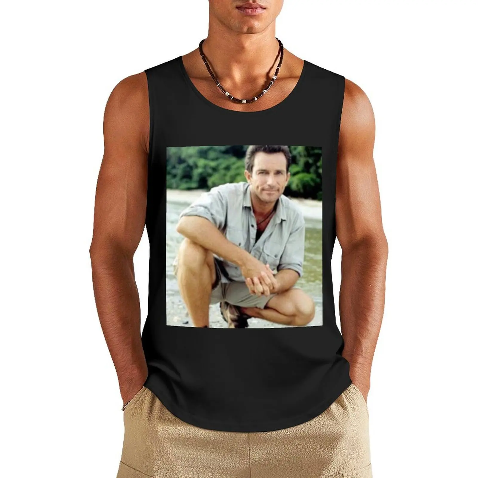 Мужская футболка без рукавов young jeff probst