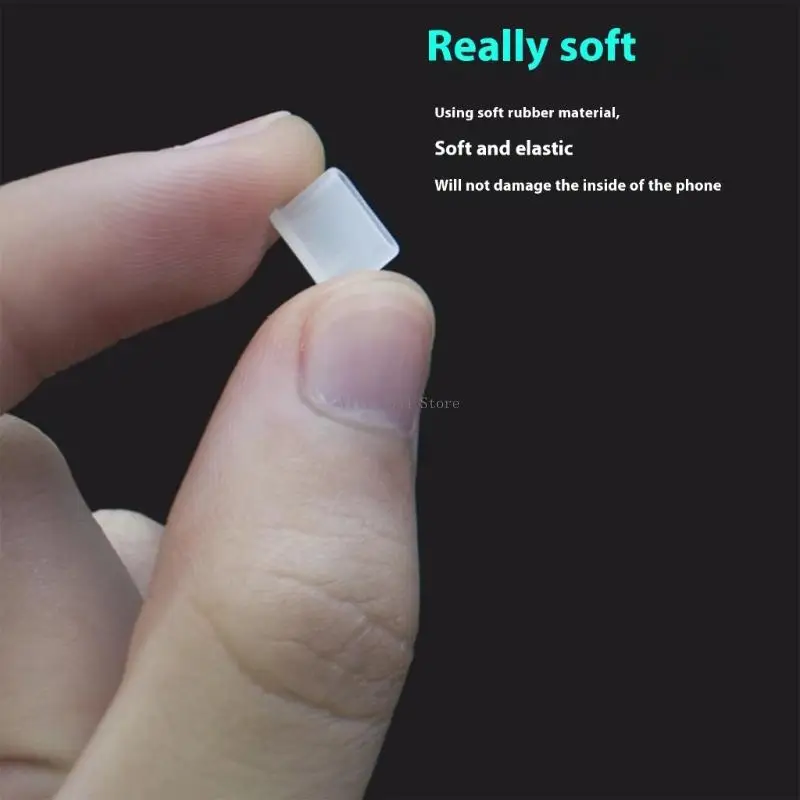 50 шт. Тип C Anti Dust Caps Силиконовый USB C Dust Cover Dust Pust для мобильного телефона