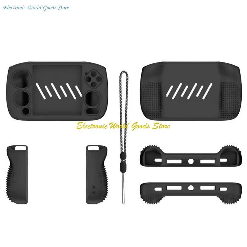 Фото A3PD GamePad Counting Silicone Protector Cover с Lanyard для Game Console RG Cubexx №3