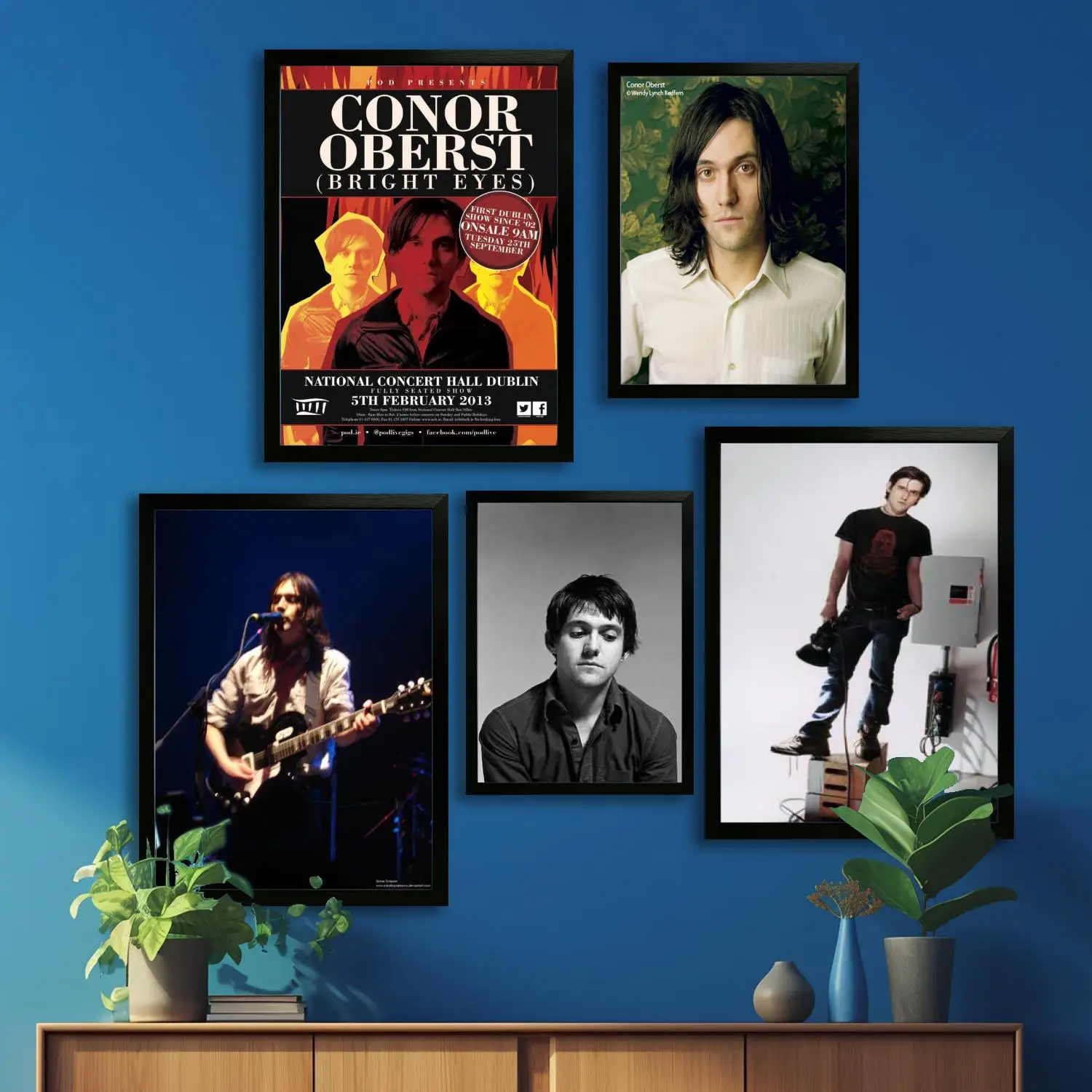 Плакат на холсте Conor Oberst и настенное искусство, печать с изображением, современный декор для семейной спальни, декоративная живопись