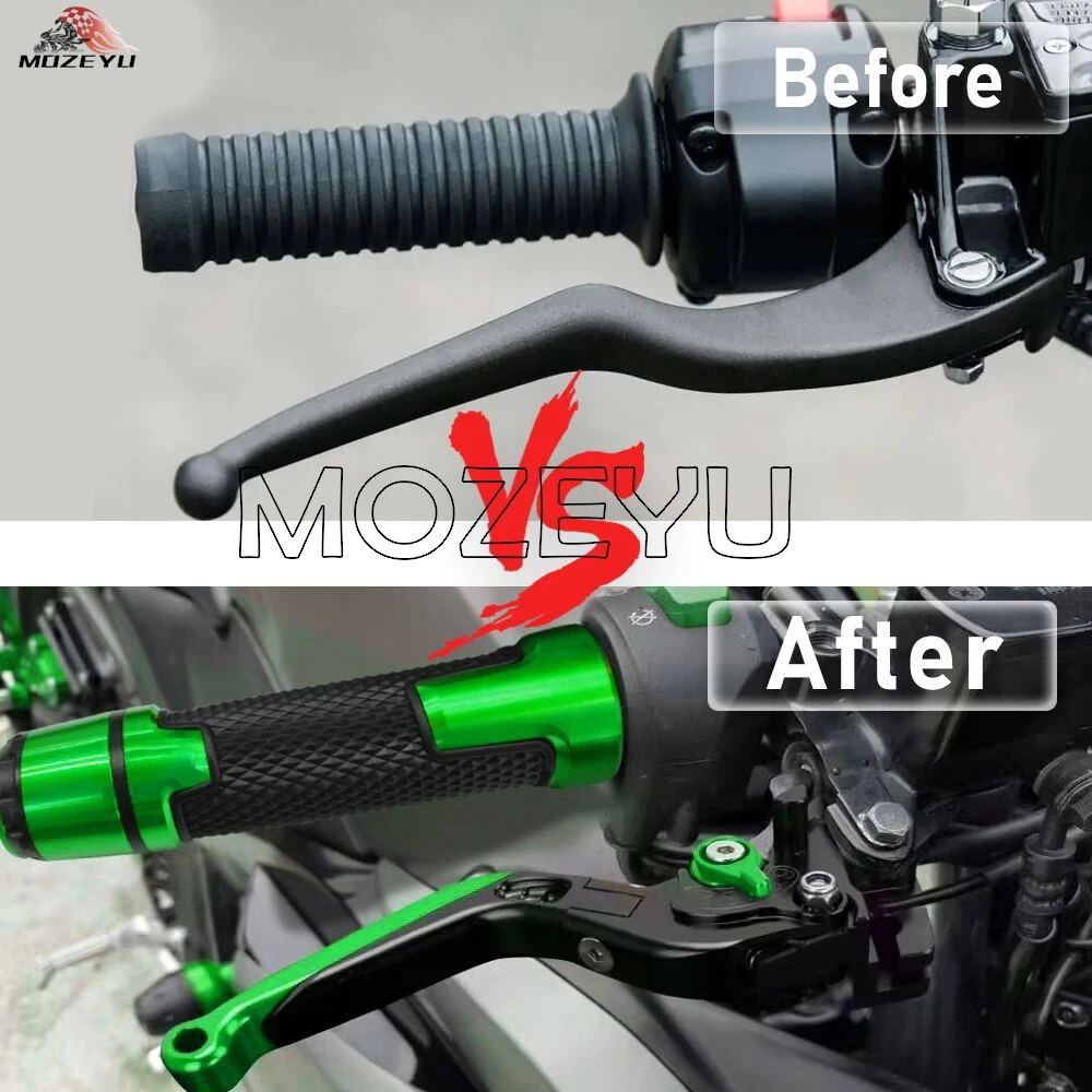 Для Kawasaki ZR750ZEPHYR 1991-1993 1992 ZR 750 ZR750 ZEPHYR мотоциклетные регулируемые складные рычаги тормозной муфты, концы руля (art.: 3920d1e8b8fb8) - 3920d1e8b8fb8