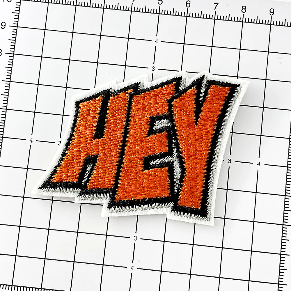 Фото HEY тканевые нашивки с вышивкой, железные нашивки для одежды, ремонтные наклейки с отверстиями, принадлежности для вышивания, переводные накладки для одежды №4