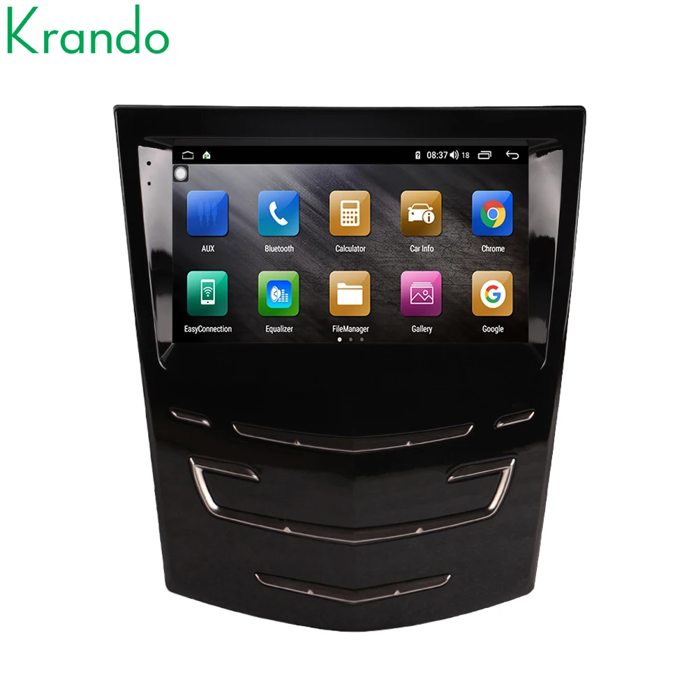 Krando 12,1 ''Telsa 4G авторадио автомобильный мультимедиа для Cadilac ATS XTS CTS SRX 2013-2018 головное устройство мультимедийный плеер