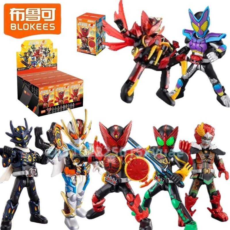 Новый строительный блок Blokees Kamen Rider Star Edition Vol.4 Survival Game в сборе, игрушки, фигурка Ультрамена, детский подарок на день рождения