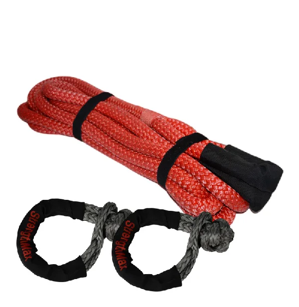 Фото (JINLI-Rope) 1 1/2 фута, 20 футов, 30 футов, UHMWPE/Spectra, тяжелый подъемный буксирный трос, кинетическая веревка для восстановления №4