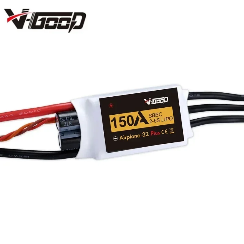 Бесщеточный ESC VGOOD 6A 15A  20A  30A  40A  60A  80A  100A 120A150A 2-6S 32-разрядный с 1,5A SBEC для аксессуаров для радиоуправляемых самолетов (art.: 3920cec4d96dc) - 3920cec4d96dc