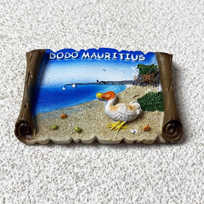 Сувениры для путешествий Mauritius Dodo World, 3D магнитные наклейки на холодильник, украшения для кухни и дома
