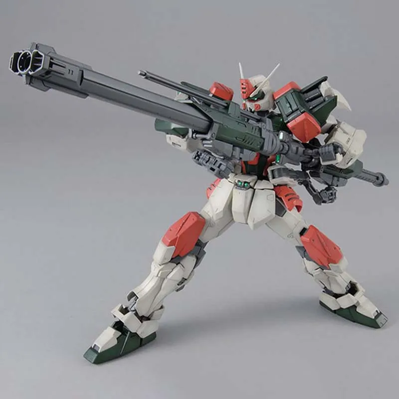 Фигурка Bandai, модель Gundam, Комплект аниме-фигурок, MG GAT-X103 Buster, мобильный костюм, Gunpla, экшн-фигурки, игрушки для мальчиков, детский подарок (art.: 3920c19e634fb) - 3920c19e634fb