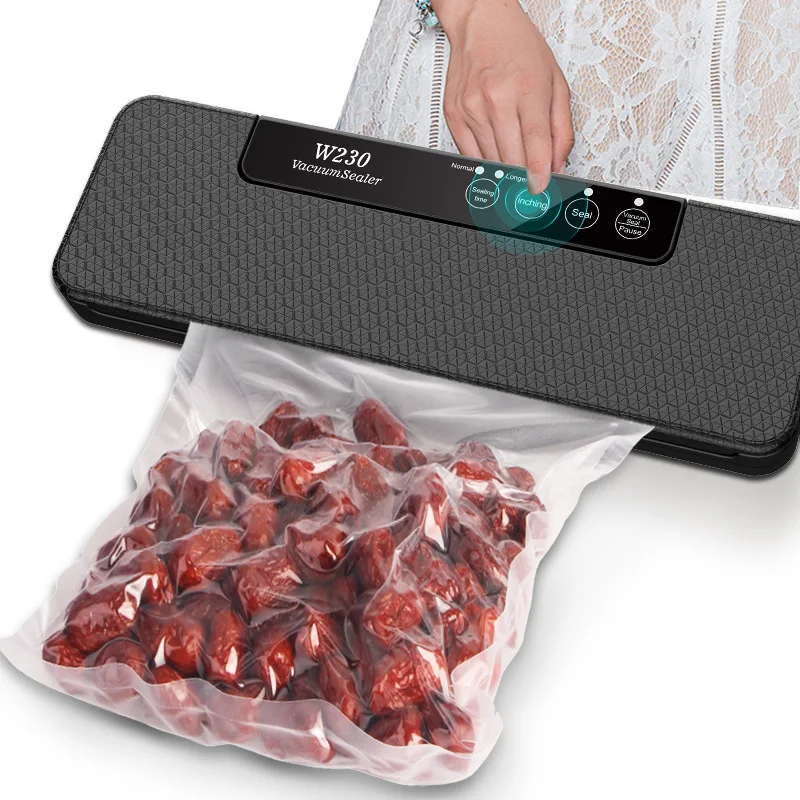Новое поступление Shineye W-230 бытовая вакуумная упаковочная машина вакуумный упаковщик для хранения продуктов на кухне