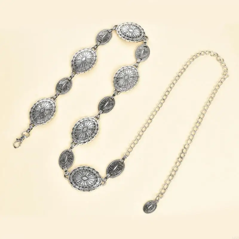Фото N5KB Belly Chain для платья Chain Belt Women Western Cowgirl Chainte Chain Chain Reme №5