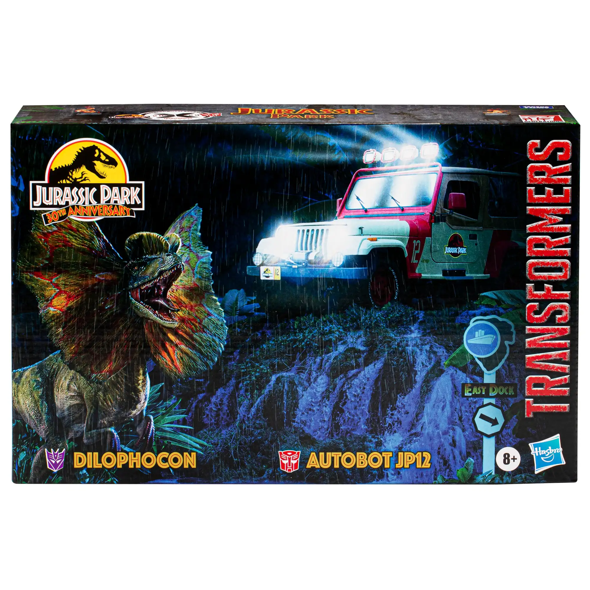 Hasbro Transformers X Jurassic Park Generations Dilophocon и Autobot JP12, экшн-фигурка на 30-летие, подарок для детей F7140