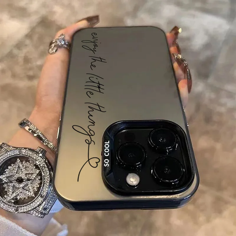 Фото Чехол для Телефона iPhone 16 15 14 Pro Max 13 12 Mini 11 Pro Max 7 8 Plus X XS SE2, противоударный чехол с графическим принтом и надписью на английском языке №4