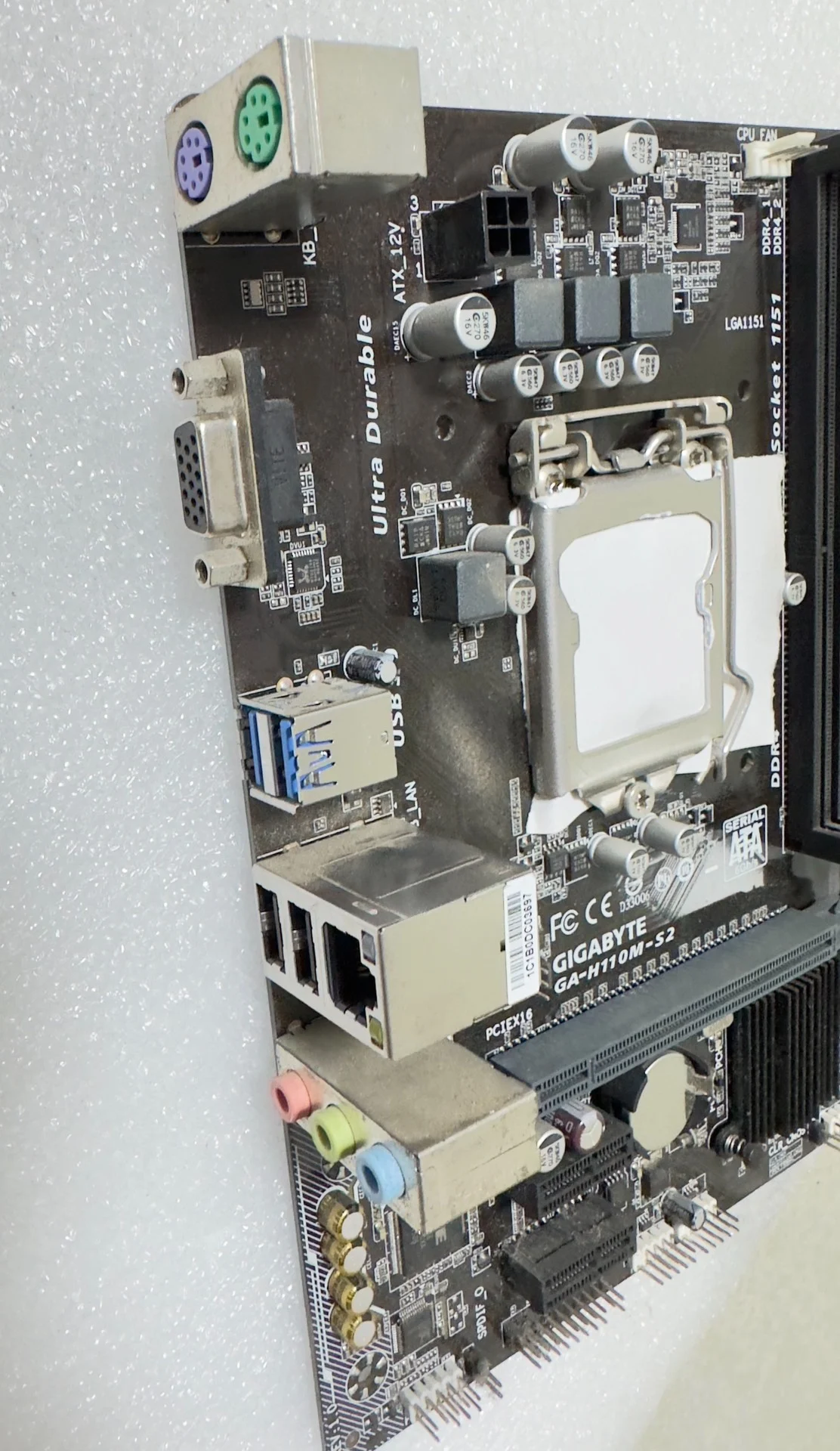 Фото Хорошо известная материнская плата H110M-S2, поддерживает контакта LGA1151/6,7 поколения CP. №3