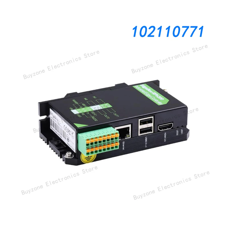 102110771 EdgeBox RPi 200-устройство Raspberry Pi IoT Edge | Шлюз IoT | 4 ГБ ОЗУ, 16 ГБ eMMC, Wi-Fi