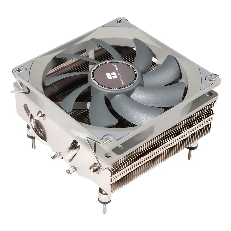 Фото Кулер для процессора Thermalright, радиатор, 4 тепловые трубки HTPC/ITX, низкопрофильный корпус для ПК, охлаждающий вентилятор с ШИМ для Intel 115x1200 AMD AM4 A4, чехол №5