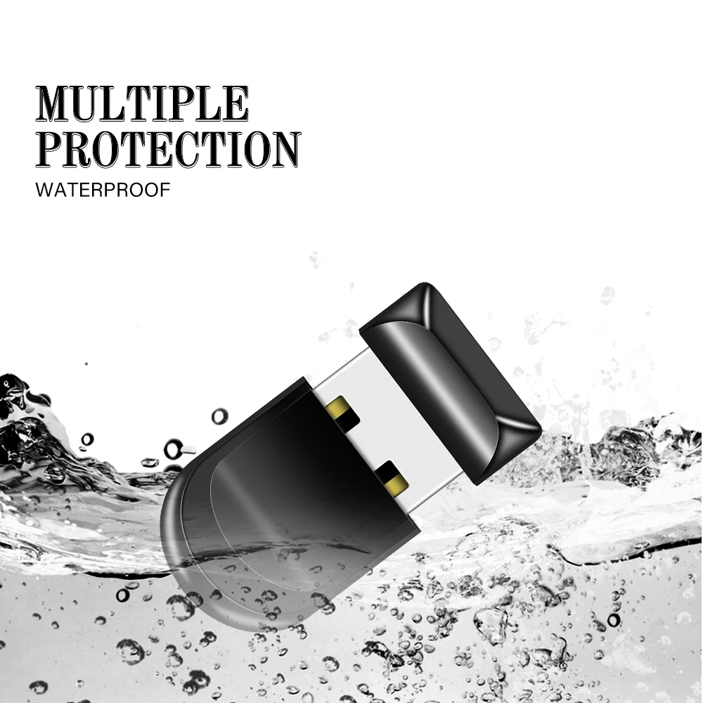 Фото Модный мини-USB-флеш-накопитель USB-накопитель USB 2.0 PenDrive 64 ГБ 32 ГБ 16 ГБ 8 ГБ 4 ГБ USB-накопители Флэш-накопители 128 ГБ USB №3