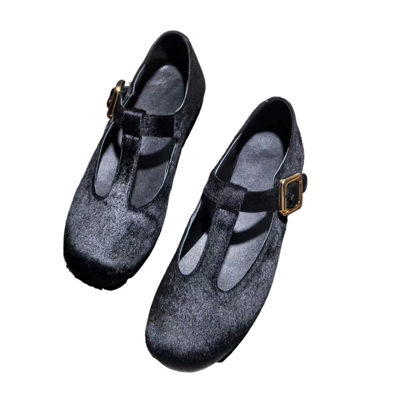 Женские туфли Мэри Джейн в металлических оттенках — Shine Bright All Day Classic Black Женские туфли Мэри Джейн — Perfect AI1510