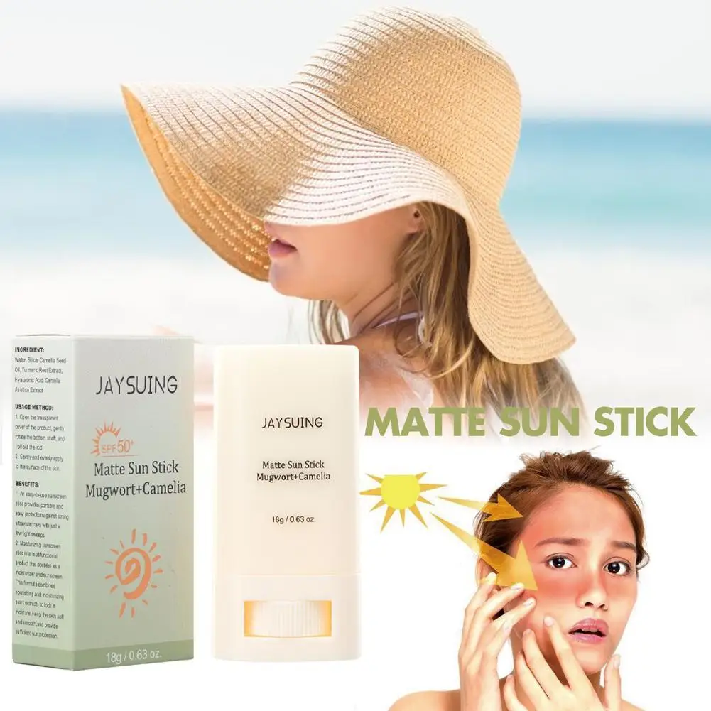 18 г солнцезащитный крем-карандаш, матовый солнцезащитный крем SPF50 + УФ-защитный крем, антиокислительный контроль жирности, солнцезащитный крем, освежающая корейская косметика
