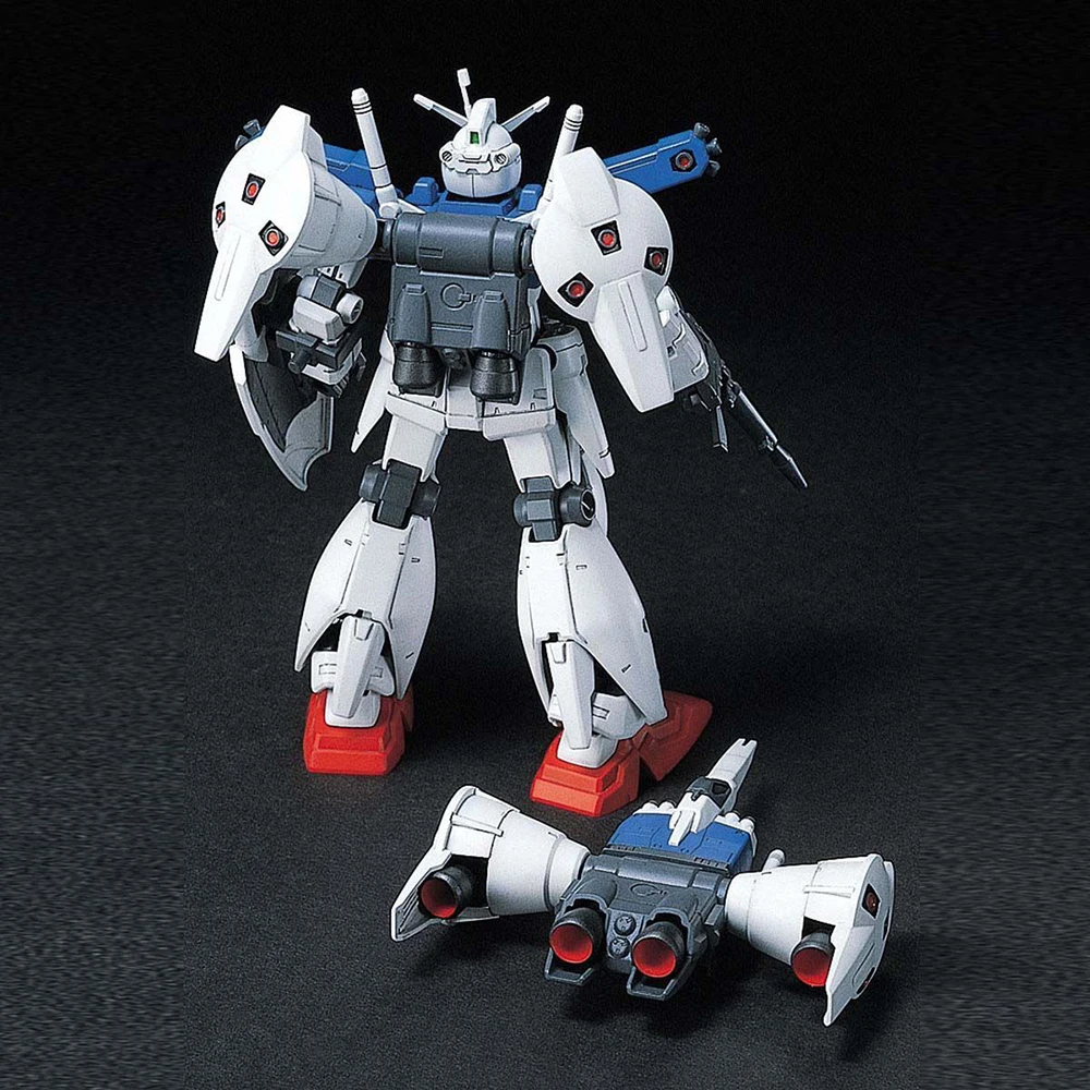 Фото Женская оригинальная Bandai Gundam HGUC 1/144 телефон GP01Fb полный Vernian Zephyranthes аниме экшн-модель игрушка Коллекционная фигурка подарок №3