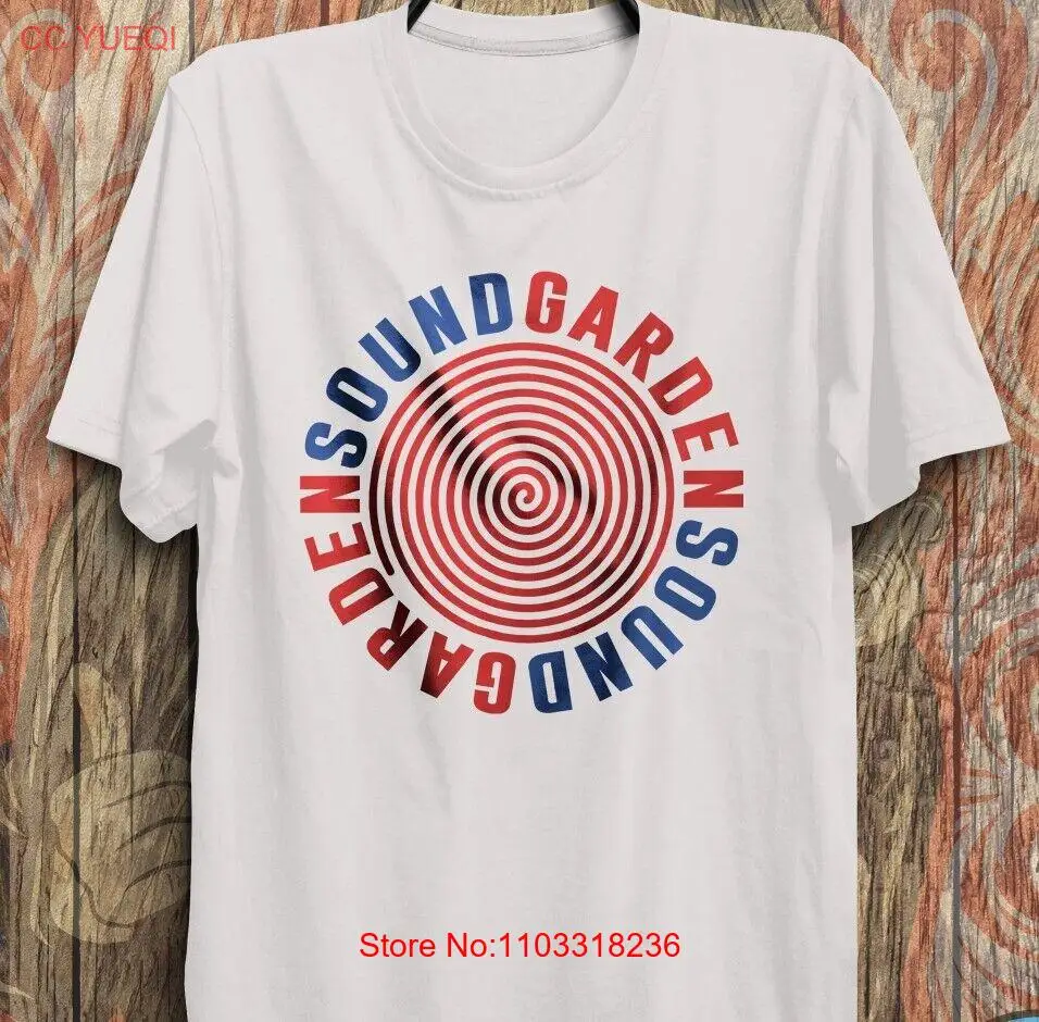 Винтажная футболка с графическим логотипом Soundgarden, рубашка с туром, музыкальная рубашка рок-группы