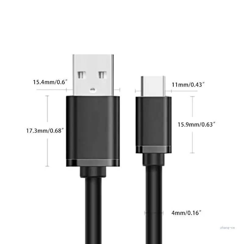 Кабель M5TD USB C, кабель USB C 3.1 — USB, кабель быстрой зарядки типа C 5A и синхронизации данных 10 Гбитс для Book, S20, (art.: 3920c3f80c8cf) - 3920c3f80c8cf