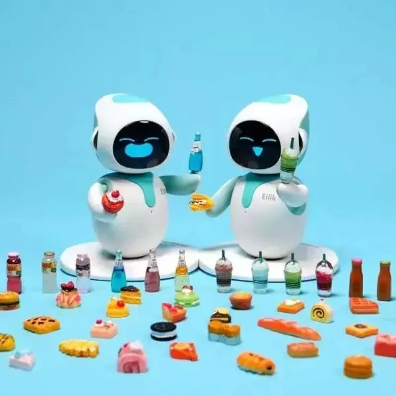 Робот Eilik, эмоциональный компаньонщик, голосовое взаимодействие, AI Digital Life, настольный виртуальный робот для домашних животных или 5 случайных аксессуаров (art.: 3920ce5a9d926) - 3920ce5a9d926