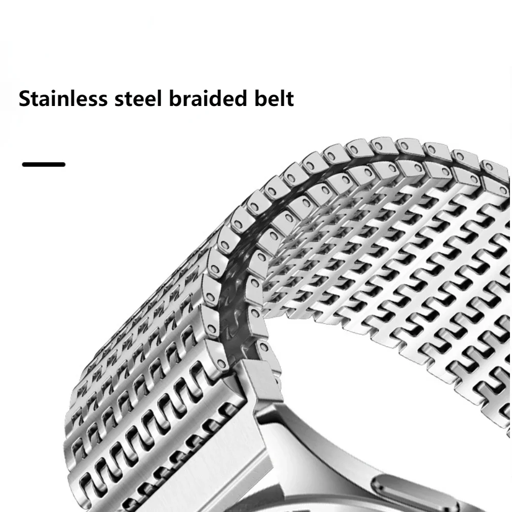 Фото 20mm 22mm Steel Strap for Huawei Watch 4 Pro/GT5 Pro GT5 4 46mm Metal Magnetic Bracelet for Amazfit GTR 47mm/GTR 4/Stratos Strap №4