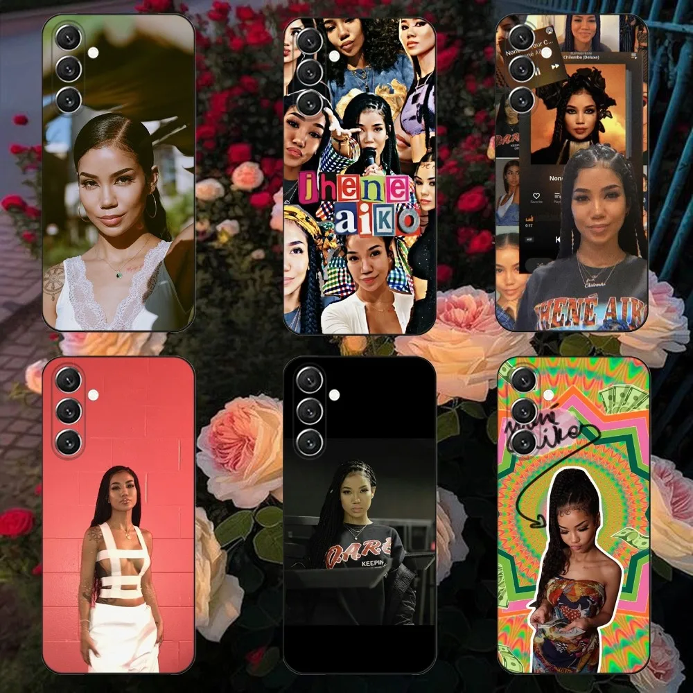 Чехол для телефона J-Jhene A-Aiko для Samsung Galaxy A13,A21s,A22,A31,A32,A52,A53,A71,A80,A91, мягкий черный Чехол