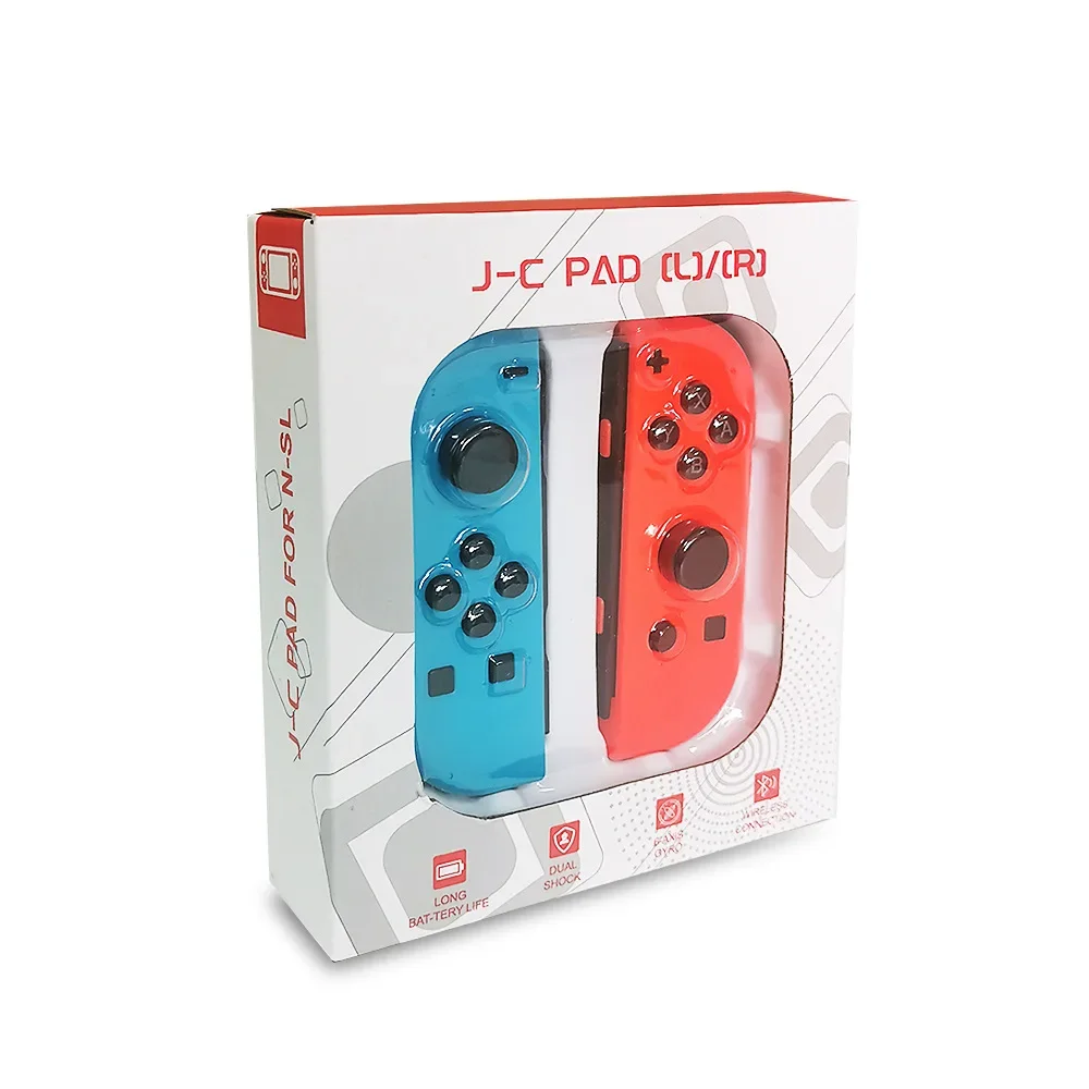 BT 5,2 Joy Controller RGB LED Switch LR Джойстик для Nintendo SwitchLiteOled JoyCon Геймпады Джойстик с двойной вибрацией (art.: 3920cb3c3a0b5) - 3920cb3c3a0b5