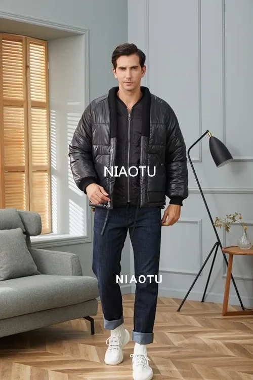 Фото Новое поступление, японское модное пальто Daopao, мужская хлопковая парка Non-visvim Dcdt, черная свободная парка на молнии, куртка высокого качества №3
