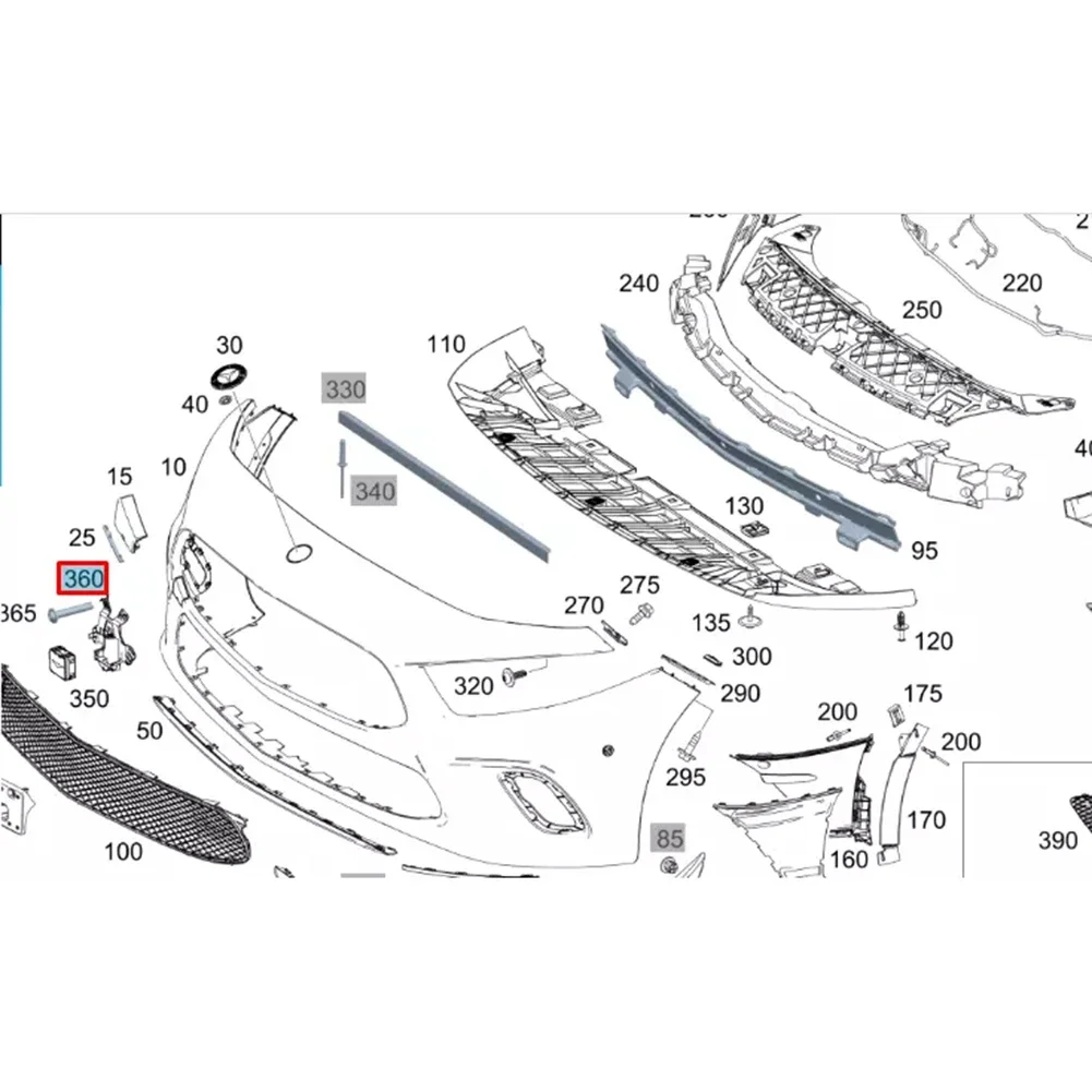 Фото Удобный и эффективный держатель датчика BrFor Acket для Mercedes For A ClFor Ass W177 BlFor Ack For ABS MFor AteriFor Al №3
