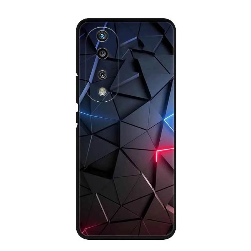 Фото Чехол для Honor 70 Pro Plus, роскошный мягкий силиконовый чехол из ТПУ для задней панели телефона Huawei Honor 70 Pro +, чехлы для Honor70 HPB-AN00 Coque №2