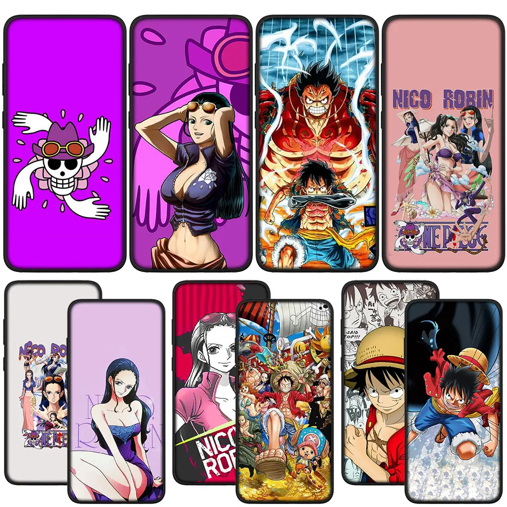 Nico Robin One Piece Luffy чехол для телефона для OPPO A17 A15 A16 A12 A53 A54 A55 A56 A57 A77 A76 A94 A92 A72 A52 A96 A74 чехол