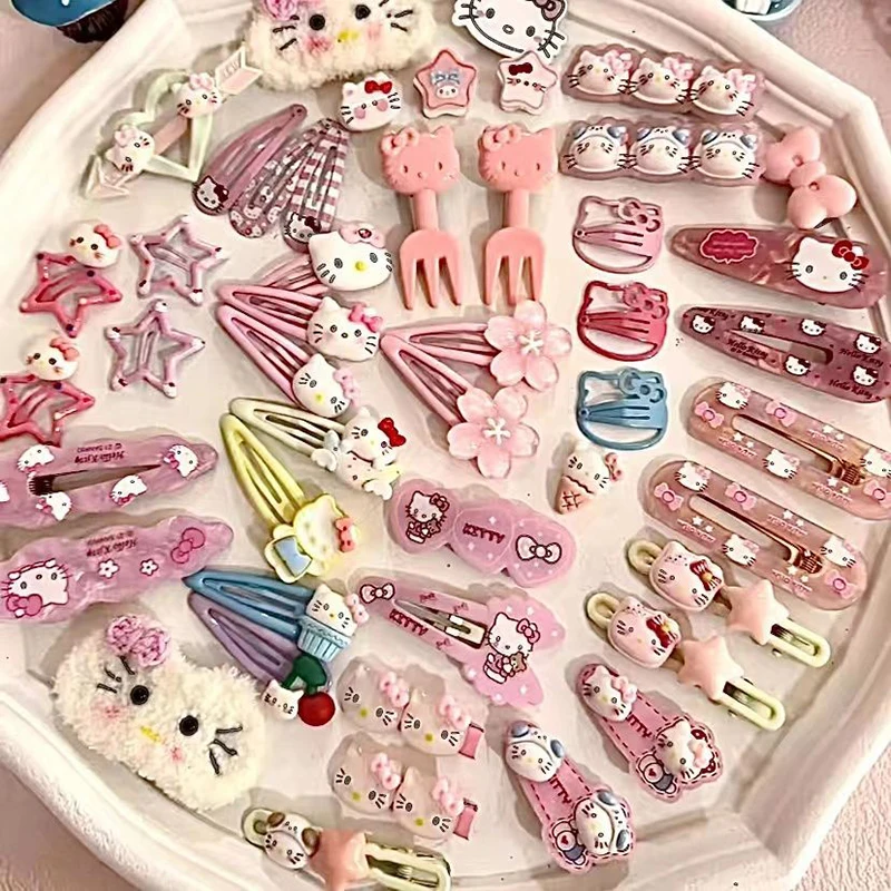 Фото Заколка для волос «Hello Kitty», 19 шт. №2