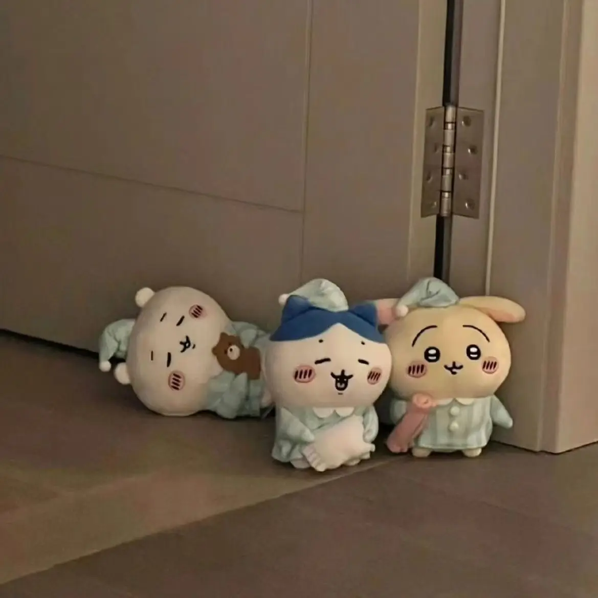 MINISO Япония Chiikawa Usagi Hachiware милые пижамы серии плюшевая кукла кукла детская мультяшная милая и забавная пара стиль